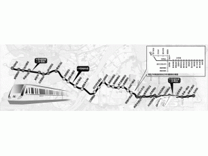 武汉最长轨道交通线11号线站点发布 全长约68公里