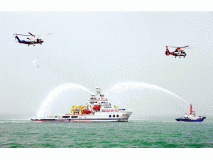 2012年海峡两岸海上联合搜救演练成功举行