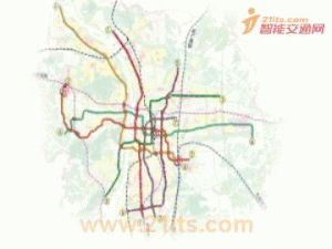 长沙将建12条线路构成的地铁轨道交通网络