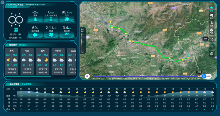 守护万里通途，京张高速携手墨迹天气打造实时气象信息服务平台